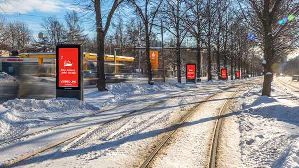 Käpylä Mäkelänkatu Liikuntapuisto Southbound